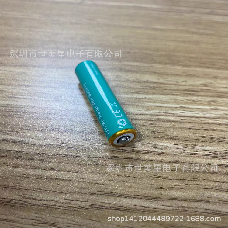 1.5V large capacity No.5 No.7 rechargeable lithium battery with USB interface can replace aaa1.5v al